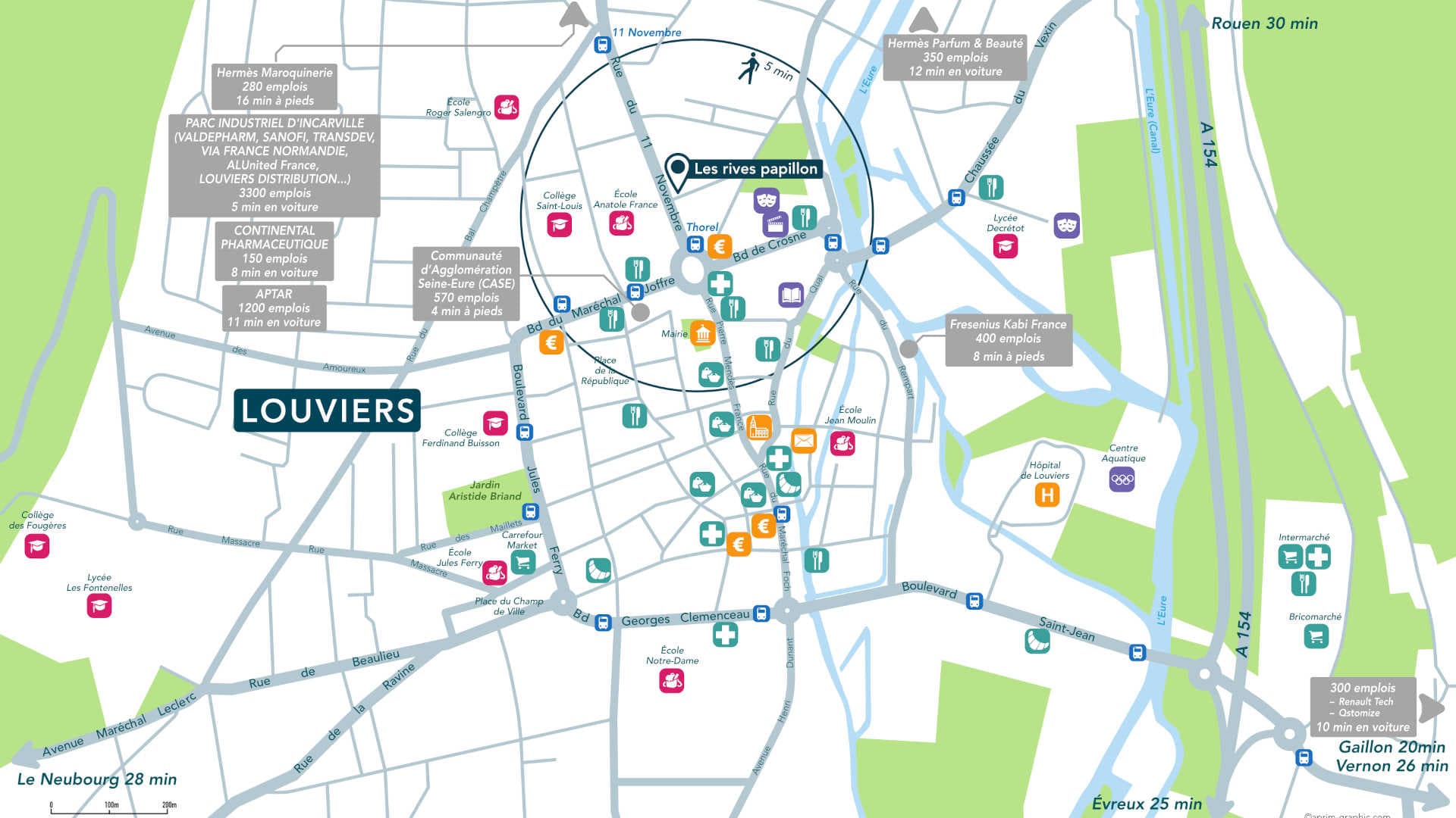 Les Rives Papillon, Louviers — view 4