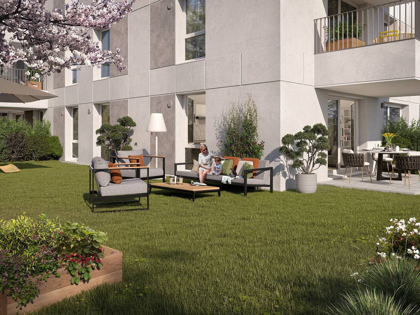 Les Jardins Sophoras, Bischheim — view 3