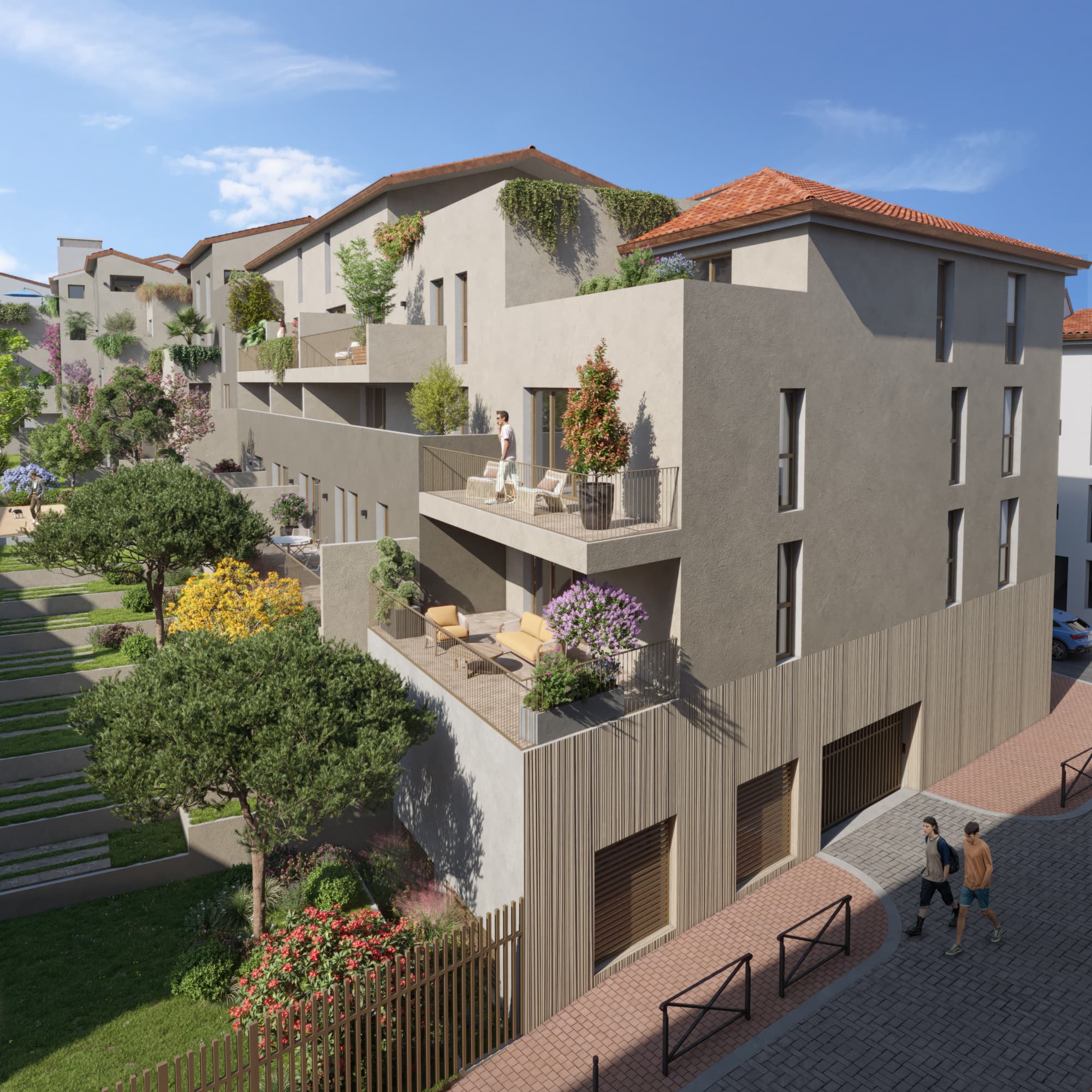 Paseo Notre Dame, Agde — view 2