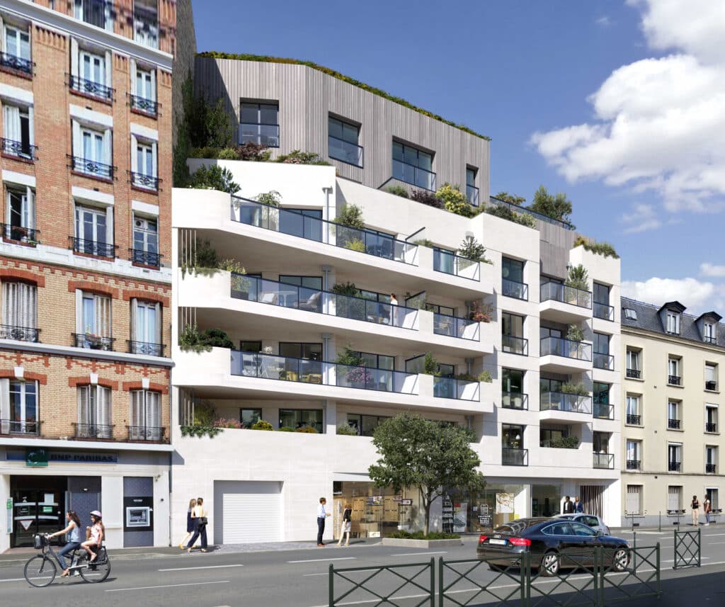 Les Terrasses Voltaire, Asnieres Sur Seine — view 2