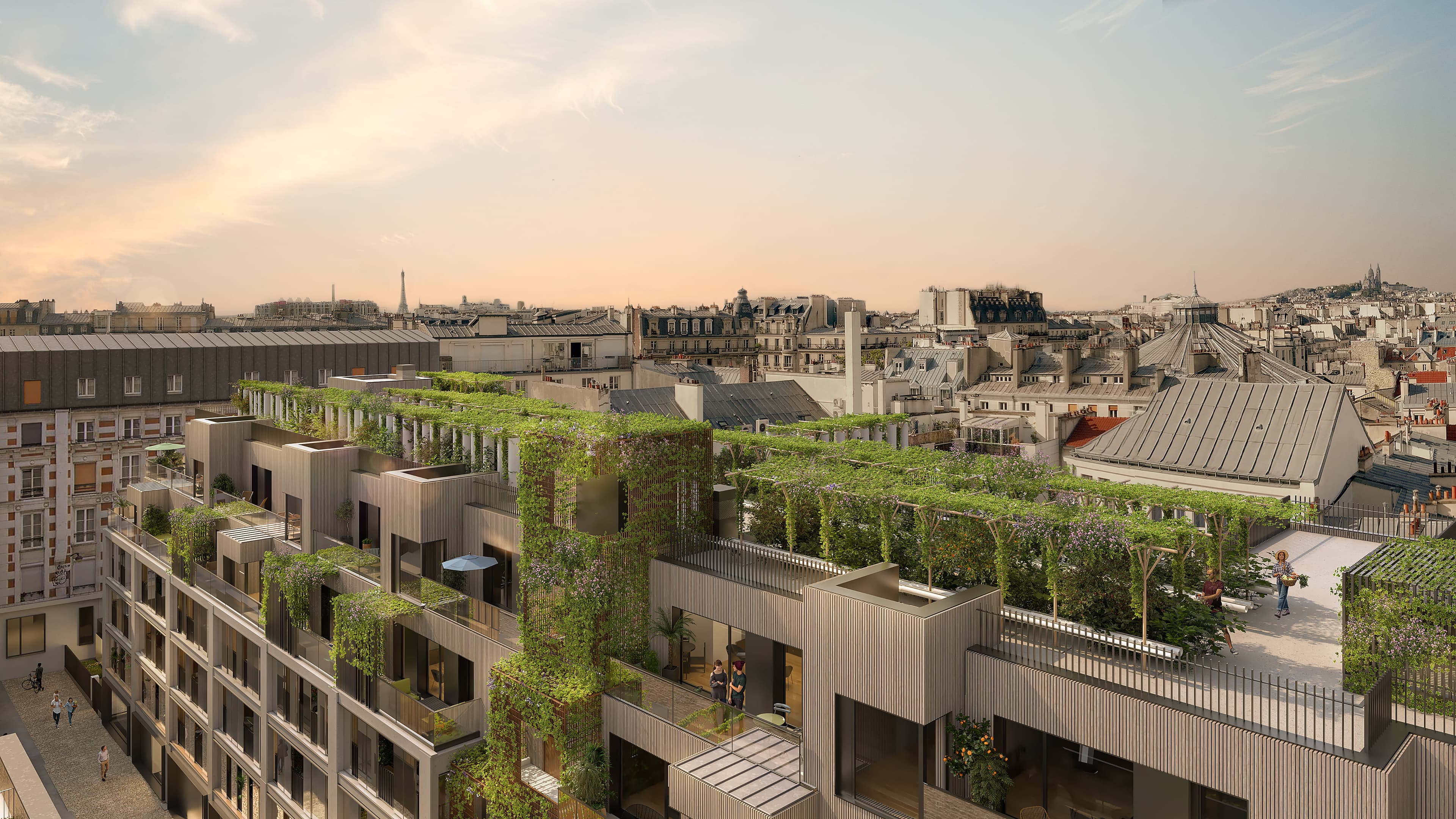 Passerelle, Paris — view 3