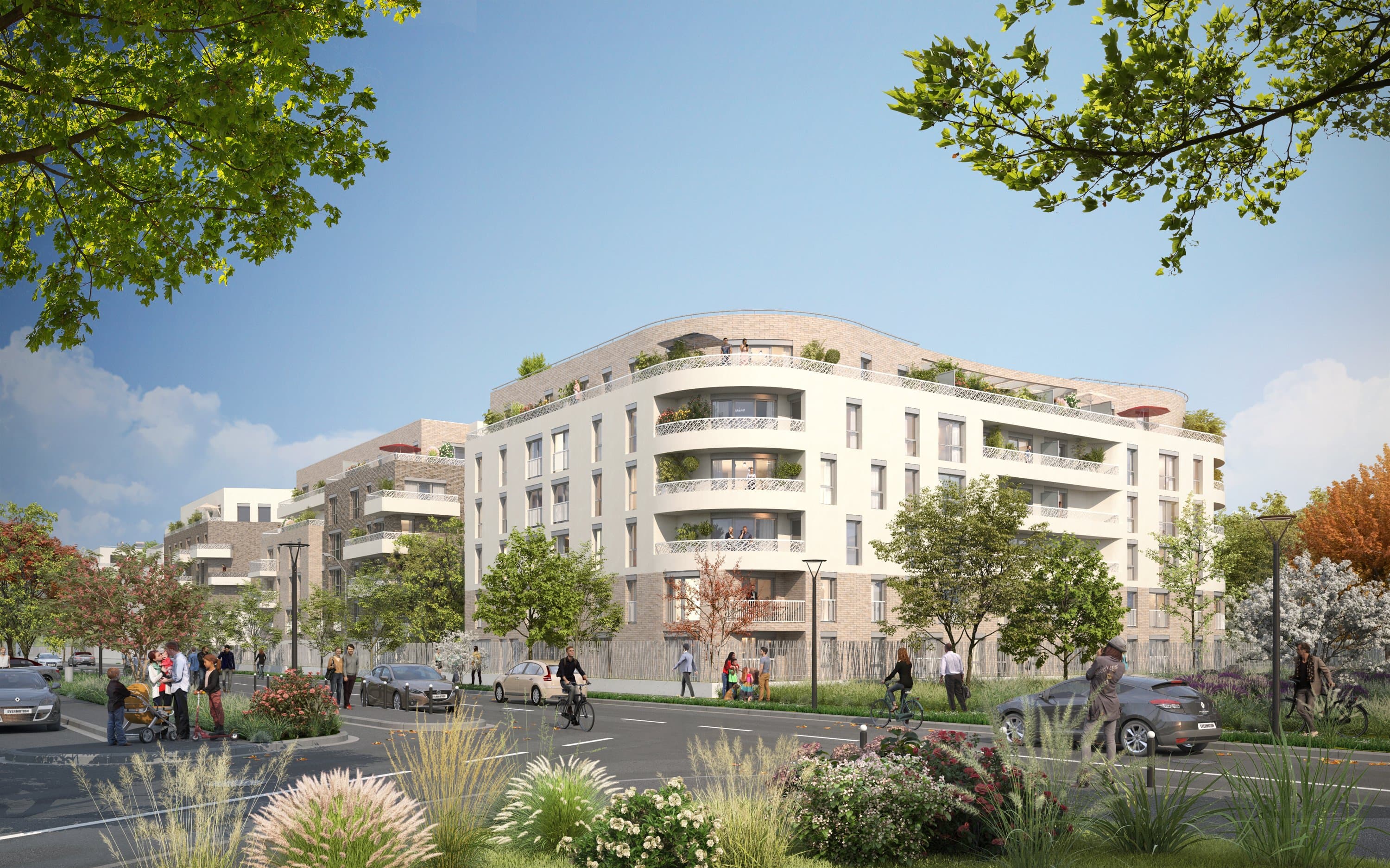 Le Clos Chagall, Aulnay sous Bois
