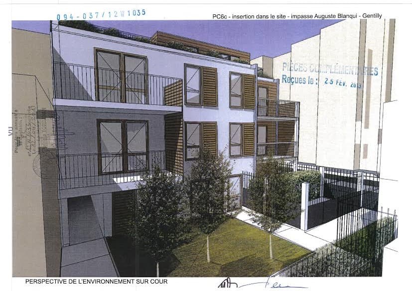 Villa Blanqui, Gentilly — view 2
