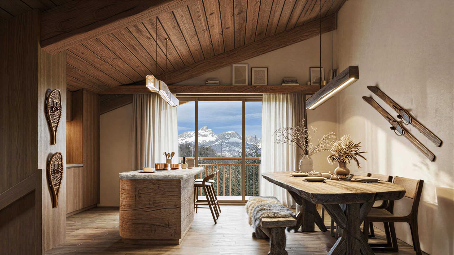Les Lodges du Mont Blanc, Combloux — view 2