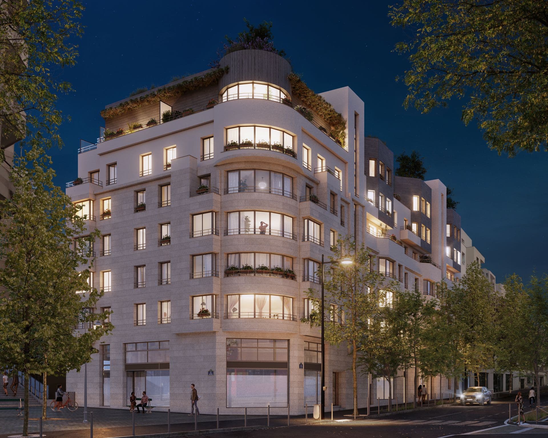 Les Terrasses de la Rotonde, Paris — view 2