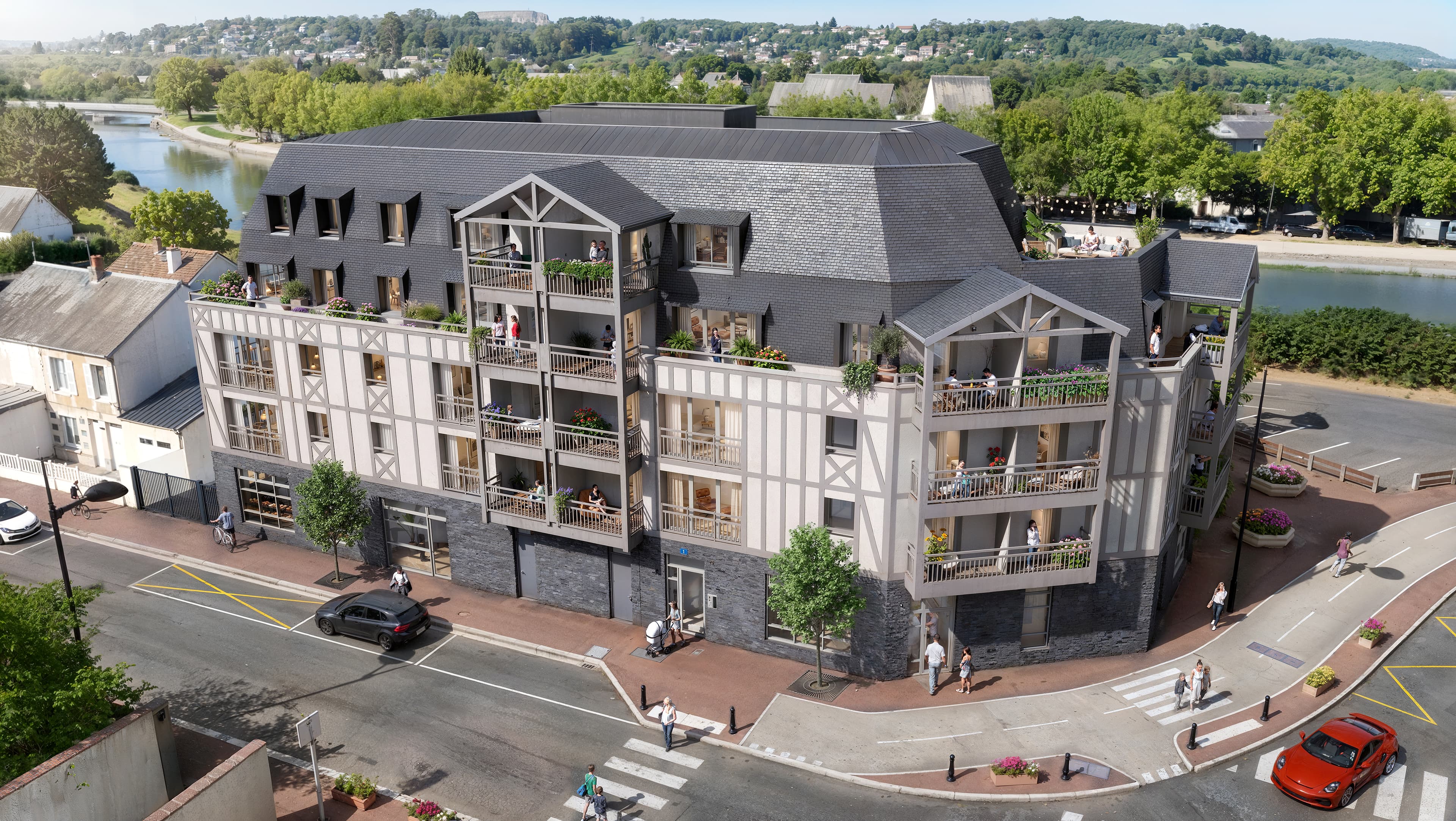 Le Halage, Trouville-sur-Mer — view 2