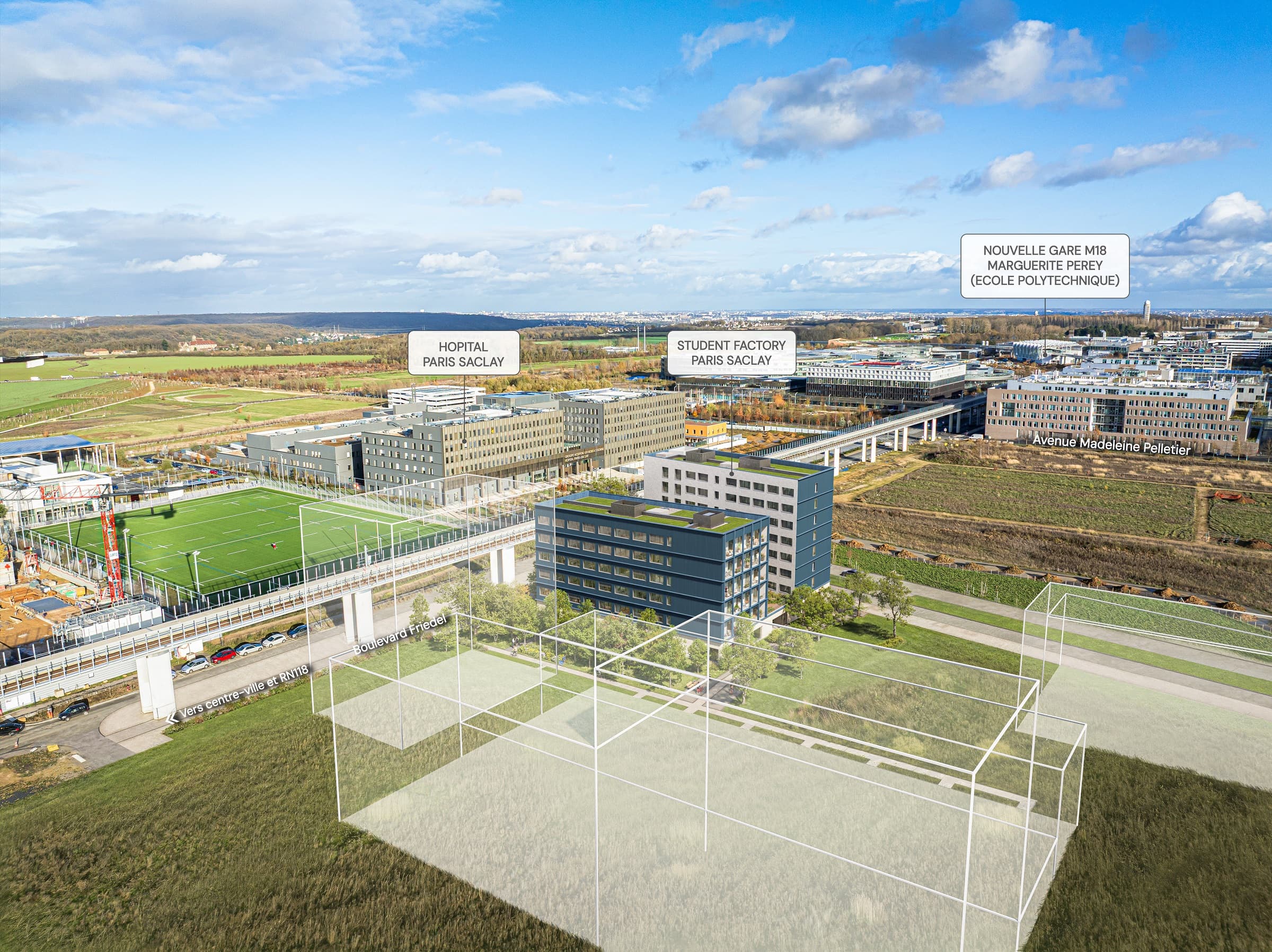 Student Factory Paris Saclay, Orsay — view 9