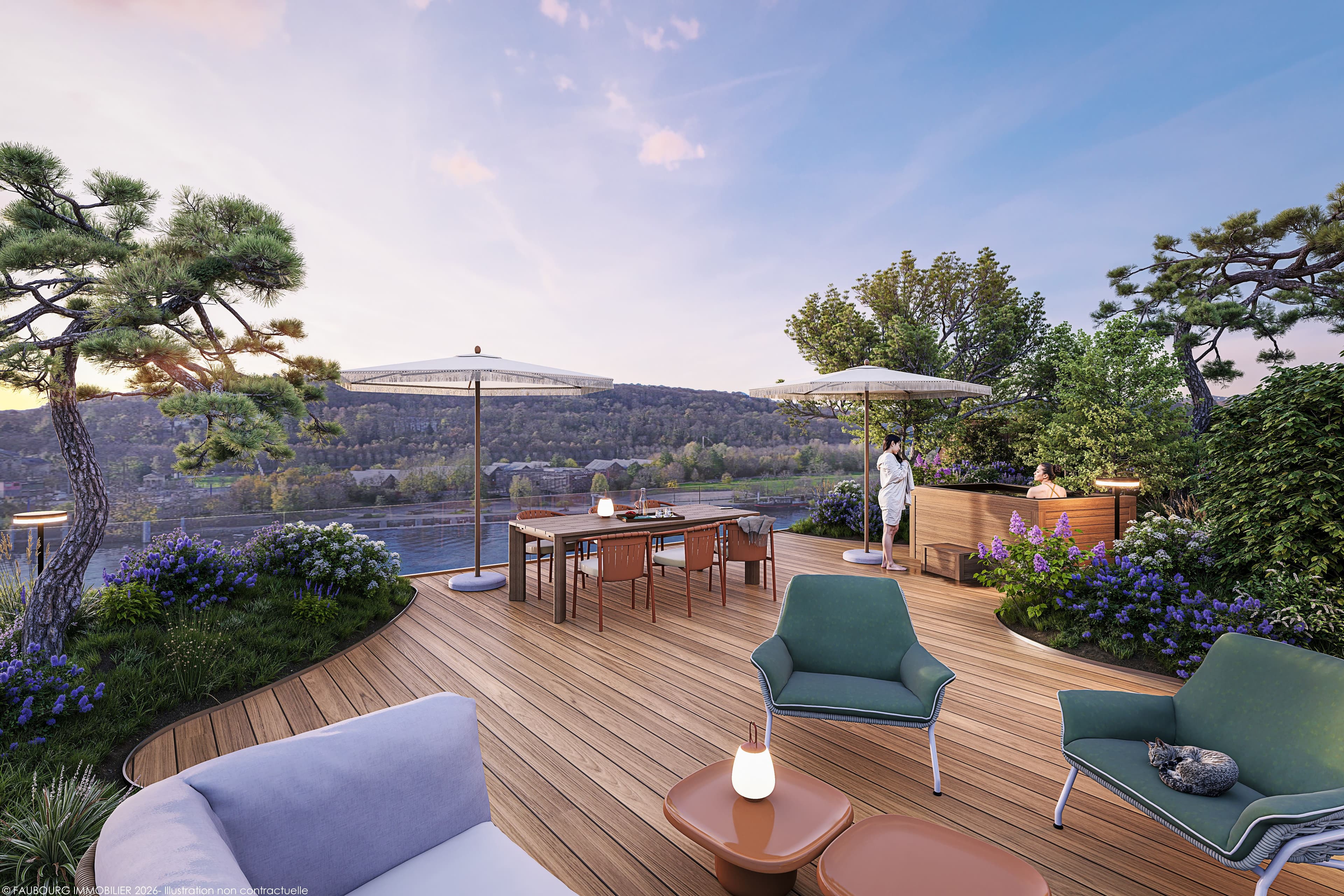 Terrasses en Seine, Boulogne-Billancourt — view 8