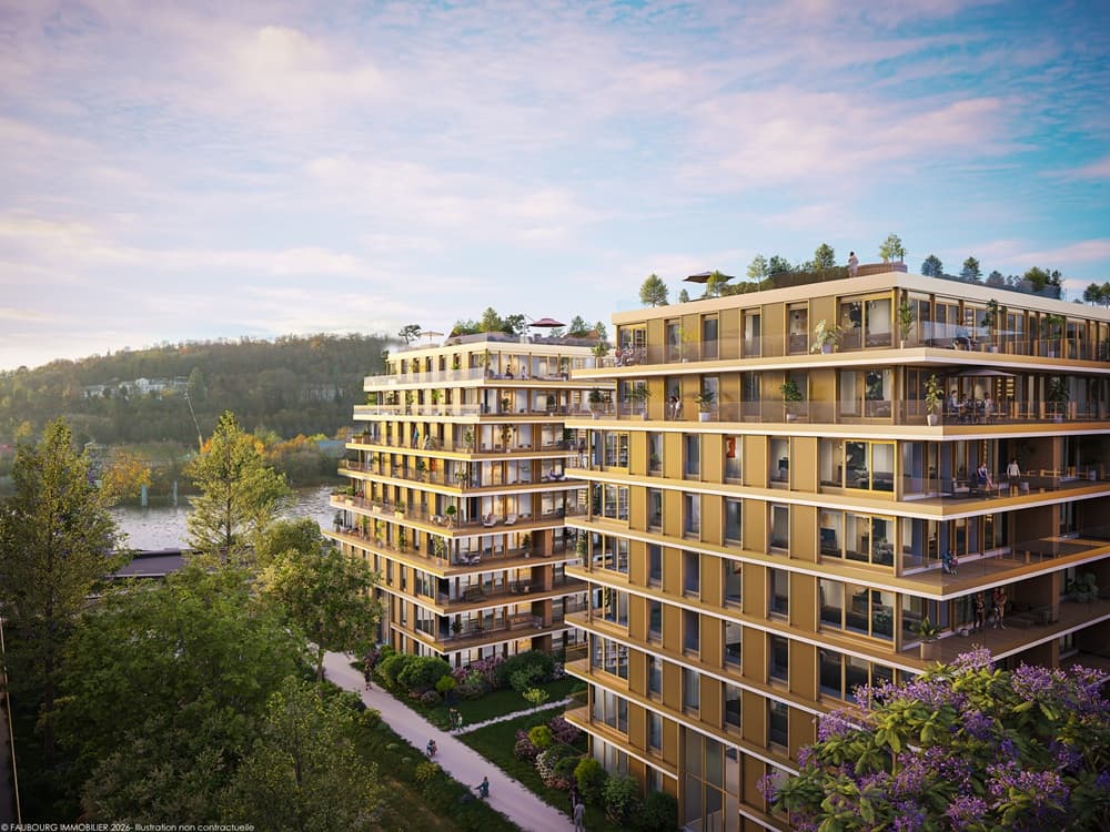 Terrasses en Seine, Boulogne-Billancourt